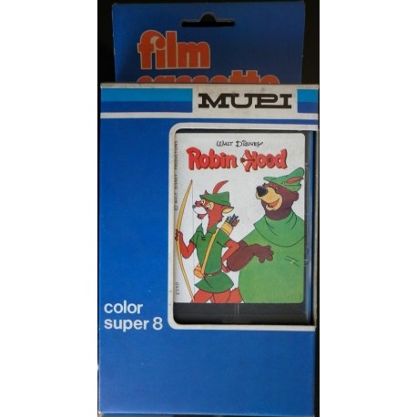Mupi filmino Super 8 Walt Disney Robin Hood