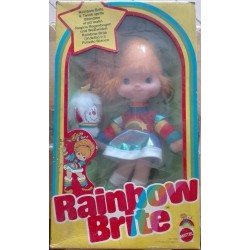 Bambola Iridella e folletto bianco Rainbow Brite & Twink Sprite 1983