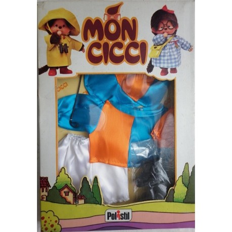 Polistil Moncicci Monchhichi vestito a cavallo