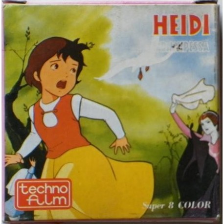Techno film Super 8 heidi diventa Principessa - Il silenzio di Heidi