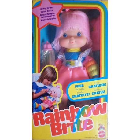 Bambola Iridella Rainbow Brite Baby Brite - Oldtoys on line