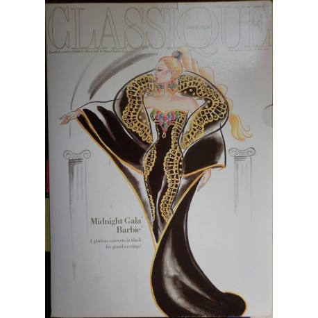 Barbie bambola Classic collection Midnight Gala 1995