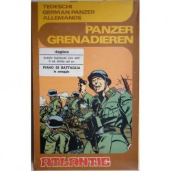 Atlantic soldatini serie Eserciti WWII Panzer Grenadieren H0