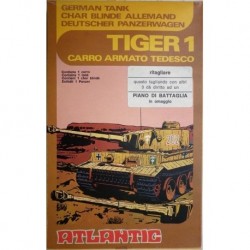 Atlantic soldatini carro armato tedesco Tiger 1 H0