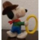 Personaggio Snoopy cowboy miniatura