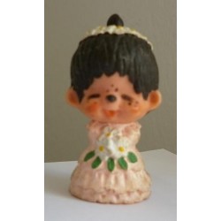 Sekiguchi miniatura pupazzo Moncicci Monchhichi sposa 1979
