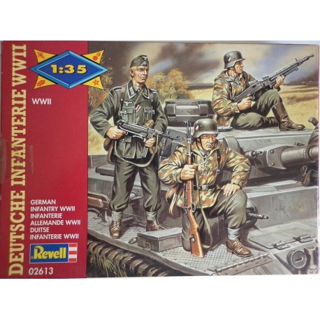 Revell soldatini 2 guerra mondiale fanteria tedesca