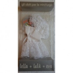 Furga bambola minifurga Lella e Lulu' abito sposa