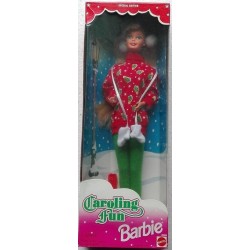Barbie bambola Natale Caroling Fun 1995