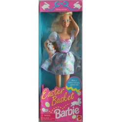 Barbie bambola Easter Basket Pasqua 1995