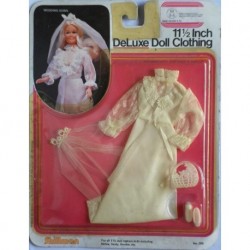 Shillman abito da sposa per bambola come Barbie