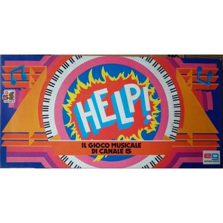 Gioco da tavolo musicale Help Canale 5 1984