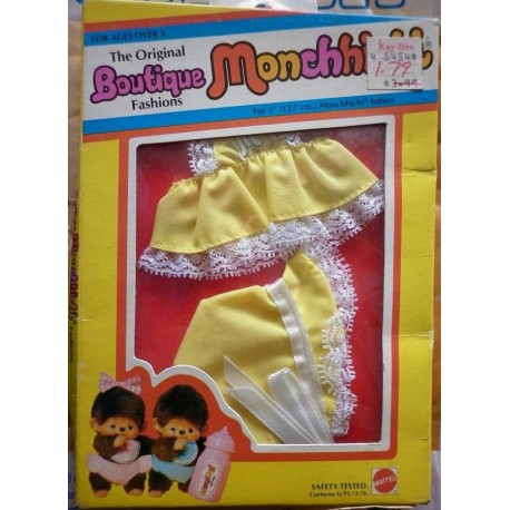 Moncicci Monchhichi Boutique completo mare 1982