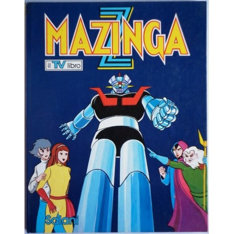 Libro cartonato Mazinga Z Mazinger il TV libro 1979