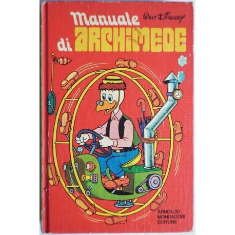 Disney Mondadori Manuale di Archimede 1973