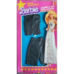 Barbie vestito supersize gigante vera pelle