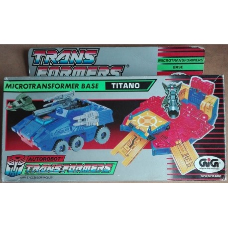 Transformers Autorobot Microtransformers Base Titano 1988