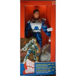 Mattel Big Jim personaggio Commander 1984