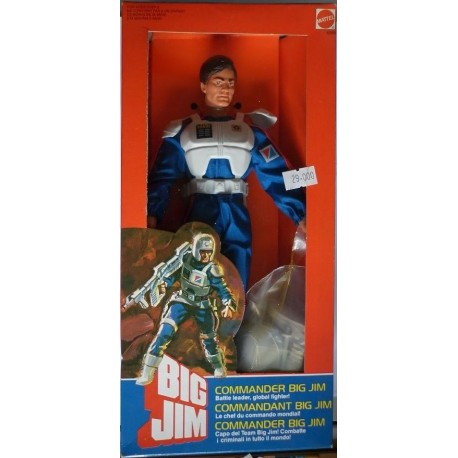 Mattel Big Jim personaggio Commander 1984