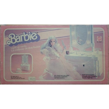 Barbie specchiera luminosa 1982