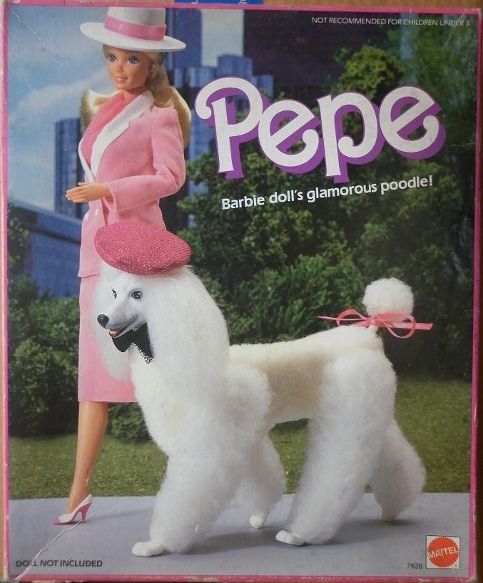 Pepe il cane di Barbie 1984 Oldtoys on line