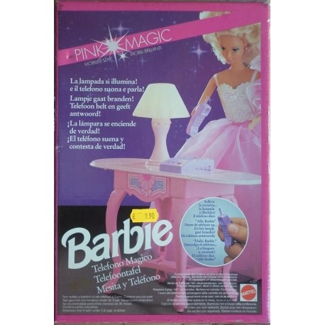 Barbie mobili brillanti Telefono magico 1991