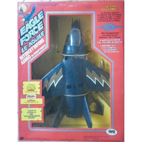 Mego Eagle Force intercettatore aereo 1981