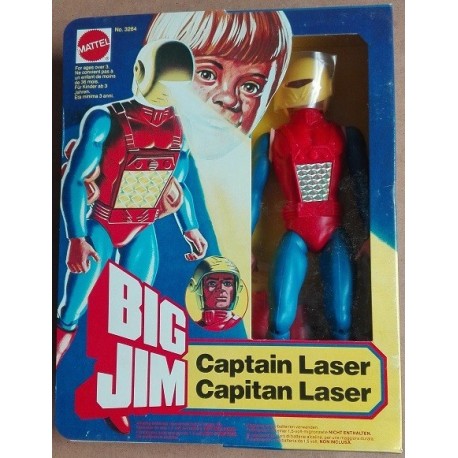 Mattel Big Jim personaggio Capitan Laser 1980
