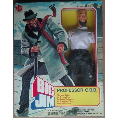 Mattel Big Jim Professor Obb Lo scienziato pazzo The Mad Doctor 1981