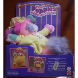 Mattel pupazzo peluche Popples cuscino 1987