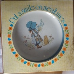 Holly Hobbie set pappa bimba ceramica 1978