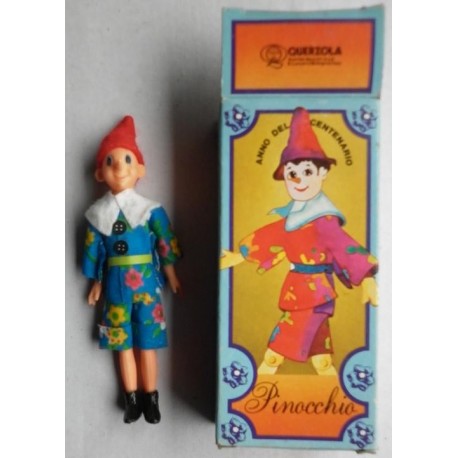 Querzola bambola pupazzo Pinocchio 1981