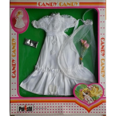 Vestito Sposa per Bambola Candy Candy