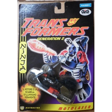 Transformers G2 Motolaser Ninja Molock 1994