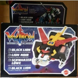 Mattel Voltron Robot leone nero 1984