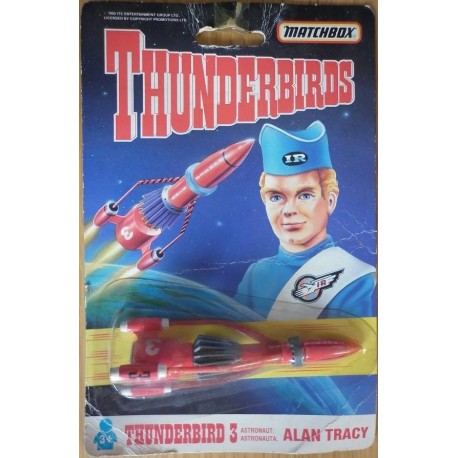 Thunderbirds veicolo Thunderbird 3 astronauta Alan Tracy 1992