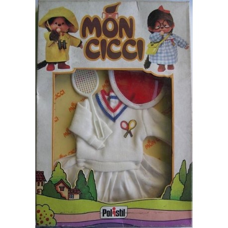 Polistil Moncicci Monchhichi vestito tennis