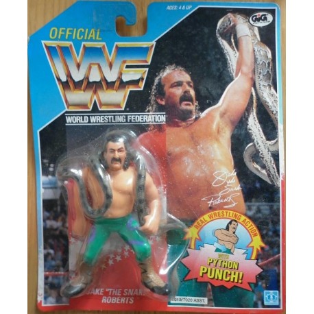 WWF personaggio Wrestling Jake the Snake Roberts 1990