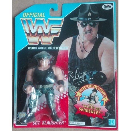 WWF personaggio Wrestling Sgt. Slaughter 1992