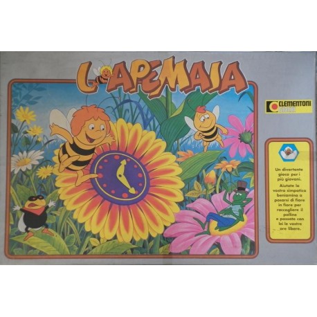 Clementoni gioco scatola Ape Maia 1980