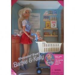 Barbie e Kelly bambole Shoppin' Fun playset 1995