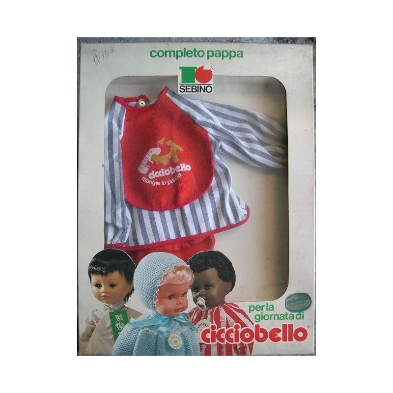 Completo pappa per bambola Cicciobello Oldtoys on line