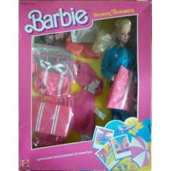 Barbie bambola Vacation Sensation In Viaggio 1986
