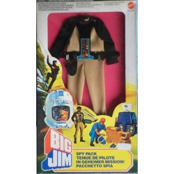 Big Jim Spy Pack tenuta guidatore carro mangiaostacoli ATV Driver 1982