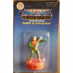 Motu Masters of the Universe timbro Man-at-Arms 1985