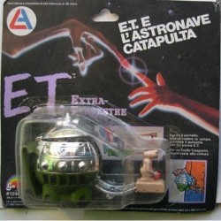 ET E.T. Extra Terrestre e l'astronave catapulta 1982