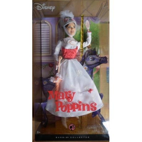Barbie bambola Mary Poppins pink label 2007