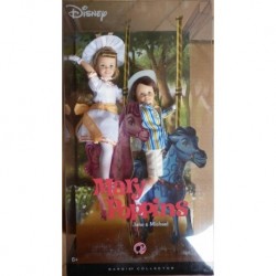 Barbie bambole Jane e Michael serie Mary Poppins 2007
