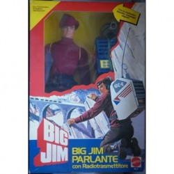 Big Jim personaggio parlante con radiotrasmettitore 1984