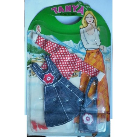 Vestito Boutique jeans per bambola Tanya